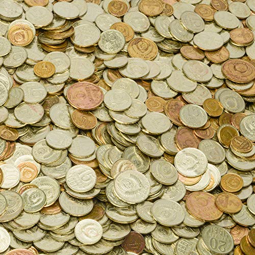 Lot Of 100 Ussr Soviet Russian Kopeks Coins 1961-1991 Cold War Hammer And Sickle Money #TOP6