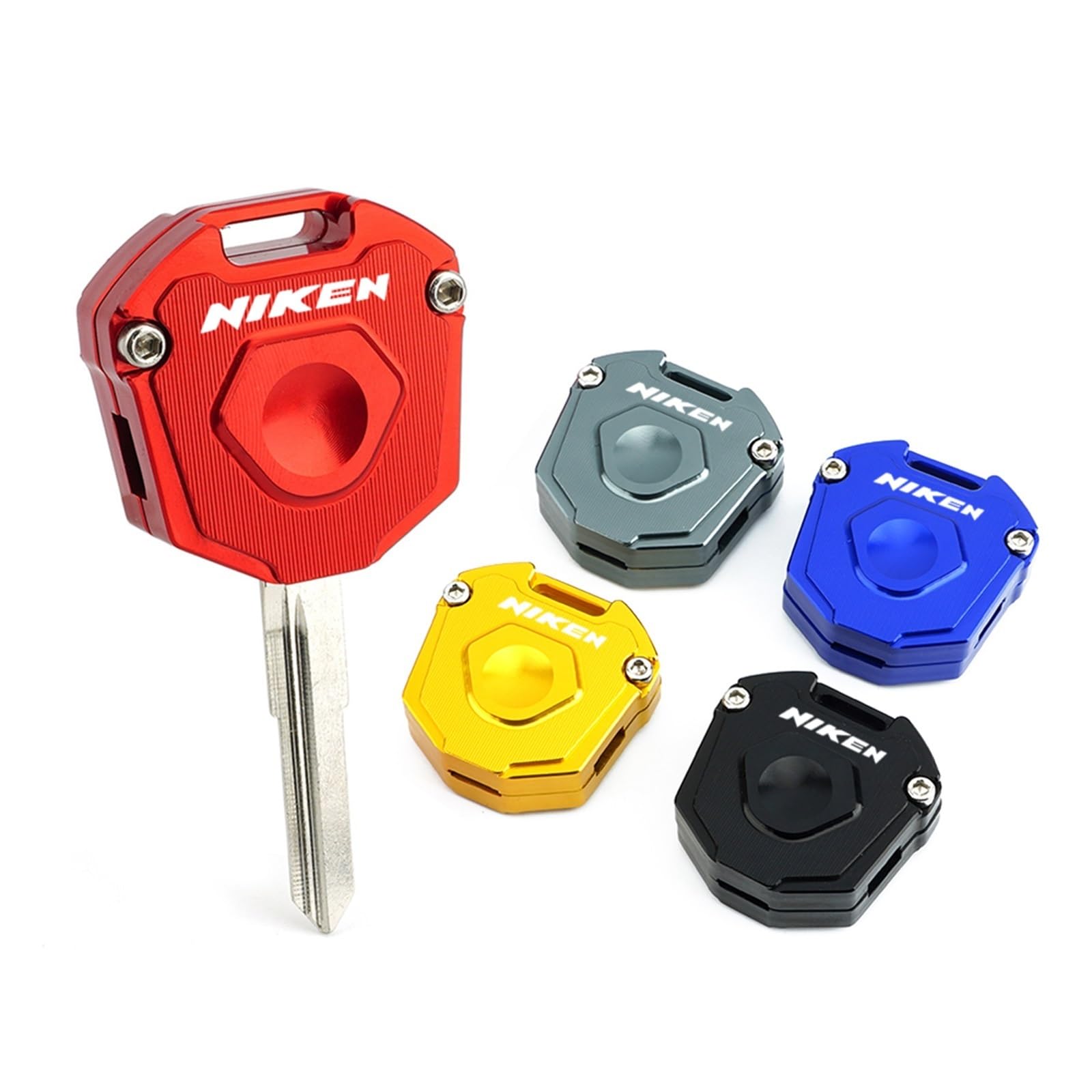 Metalowy Brelok Dla YH NIKEN Niken Brelok Do Kluczy Motocyklowych Pokrowiec Na Klucze Ochrona Kluczy Case Shell Set(ZŁOTO)