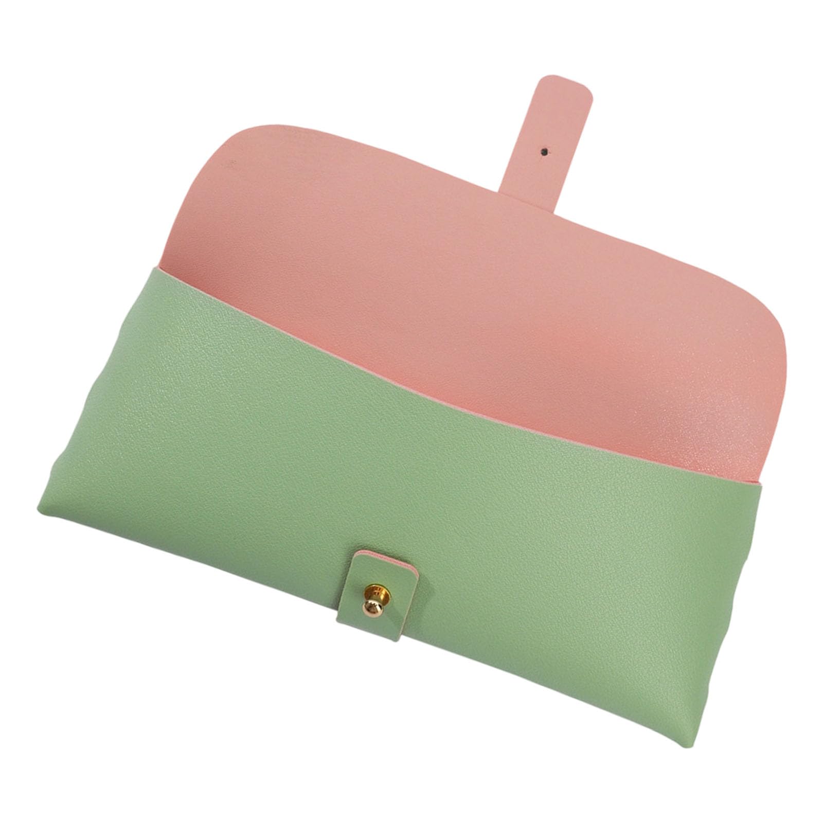 Xjdzineq Fashionable Buckle Accented PU Leather Organiser Bag Practical Design for Electronic Accessories Toiletries Storage Multipurpose Practical Organiser with Buckle