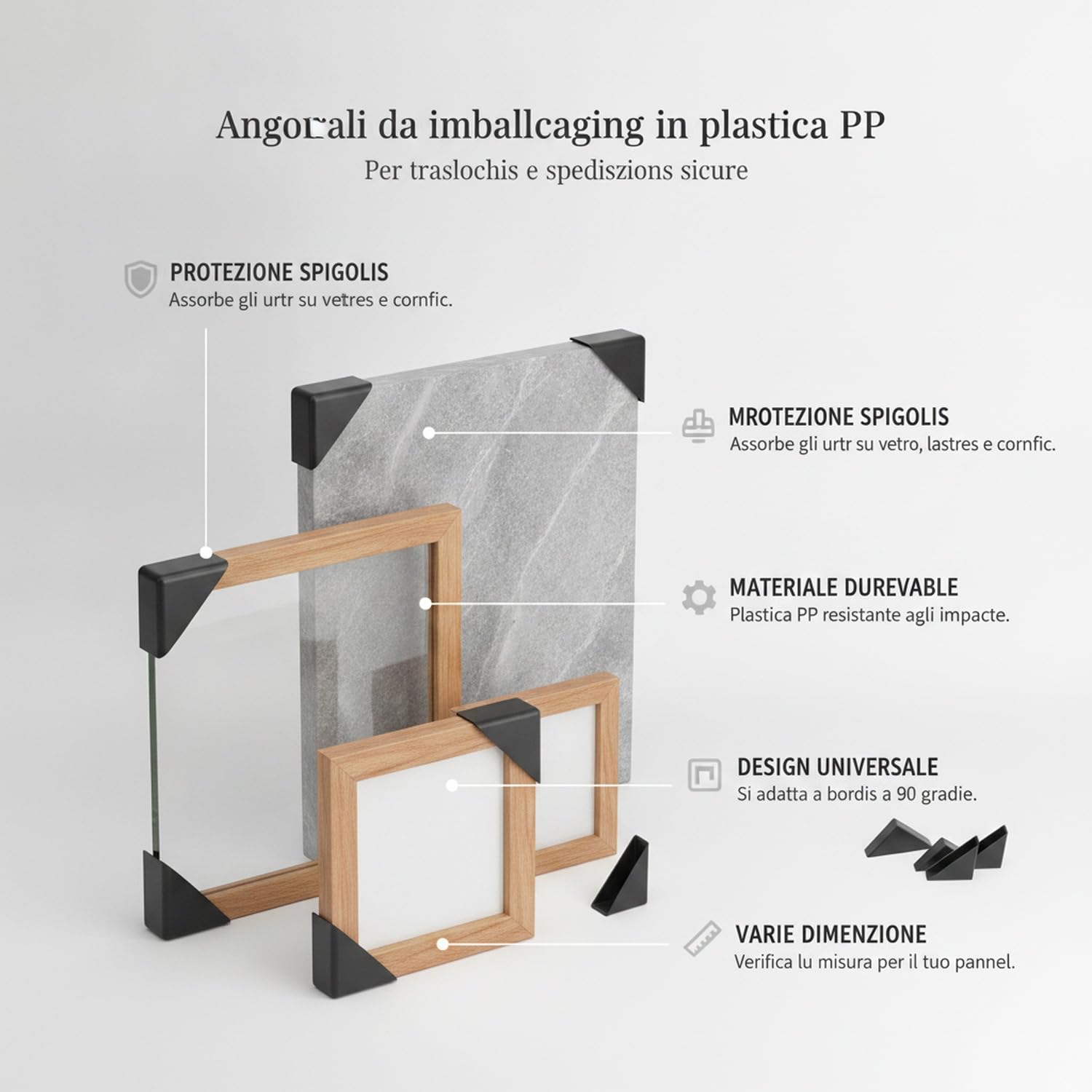 Angolari da imballaggio