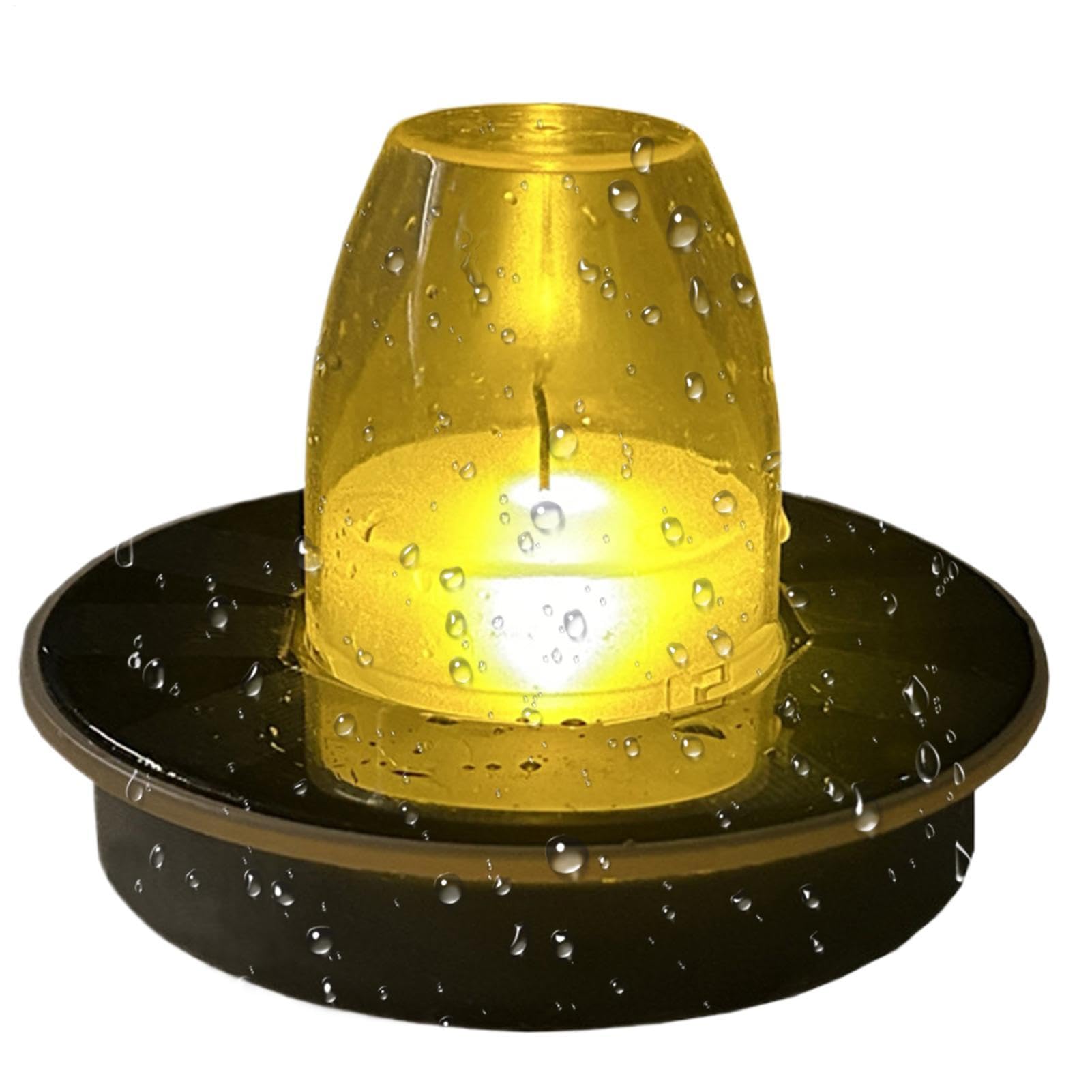 Solar Swimming Pool Lights | Rechargeable Waterproof Lighting Lamps - Solar-Powered Float Lamps | for Poolside Pond Lake Water Tub Garden Outside Party Night