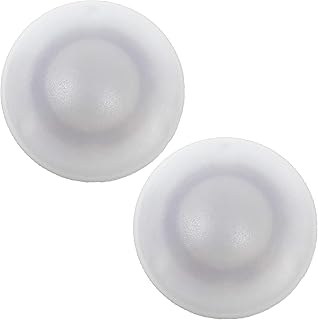 Command Electronics OEM LED RV Ceiling & Under-Cabinet Light – Made in USA – Recessed Mount – 3.1" Diameter – 2-Pack, White