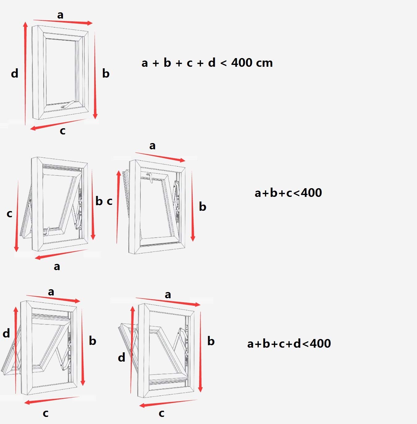 400CM Fensterabdichtung Für Mobile Klimageräte und Abluft-Wäschetrockner Hot Air Stop zum Anbringen an Fenster, Dachfenster, Flügelfenster (Fensterabdichtung)