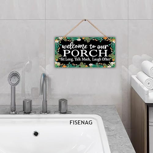 Vista 28 de Letrero de bandera estadounidense retro colgante para puerta, 5.9 x 11.8 pulgadas, letrero vintage para placa de pared, póster de cafetería, bar