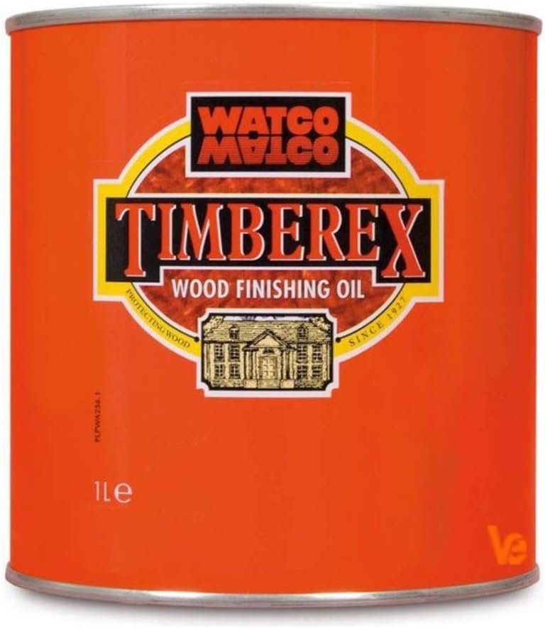 Timberex Coloured Wood Finishing Oil Stain 1L (Dark Walnut)
