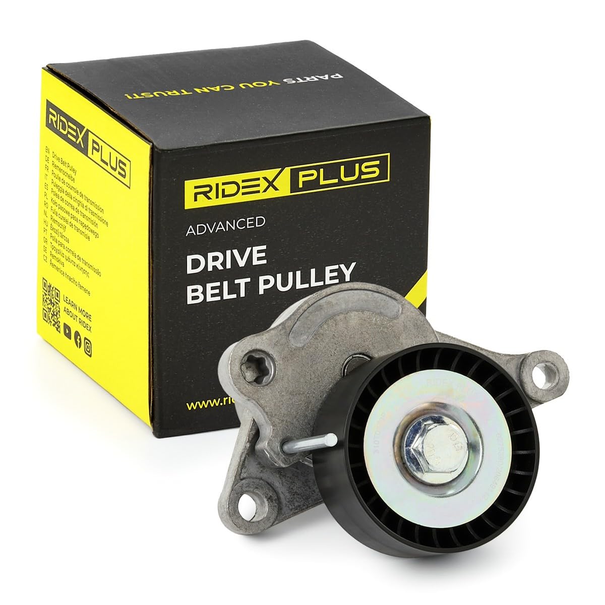 RIDEX PLUS 310T0070P Polea tensora correa poli V Compatible con RENAULT Megane 3 Grandtour KZ0/1