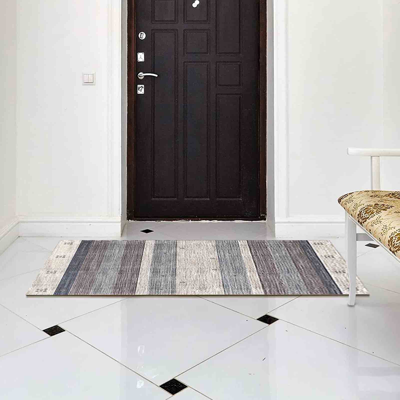 Tapis de cuisine 60x300cm idéal pour l'entrée et la buanderie