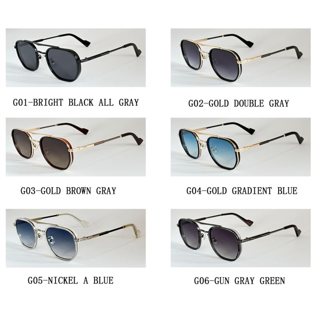 Gafas de sol para exteriores para hombre Vintage Luxe