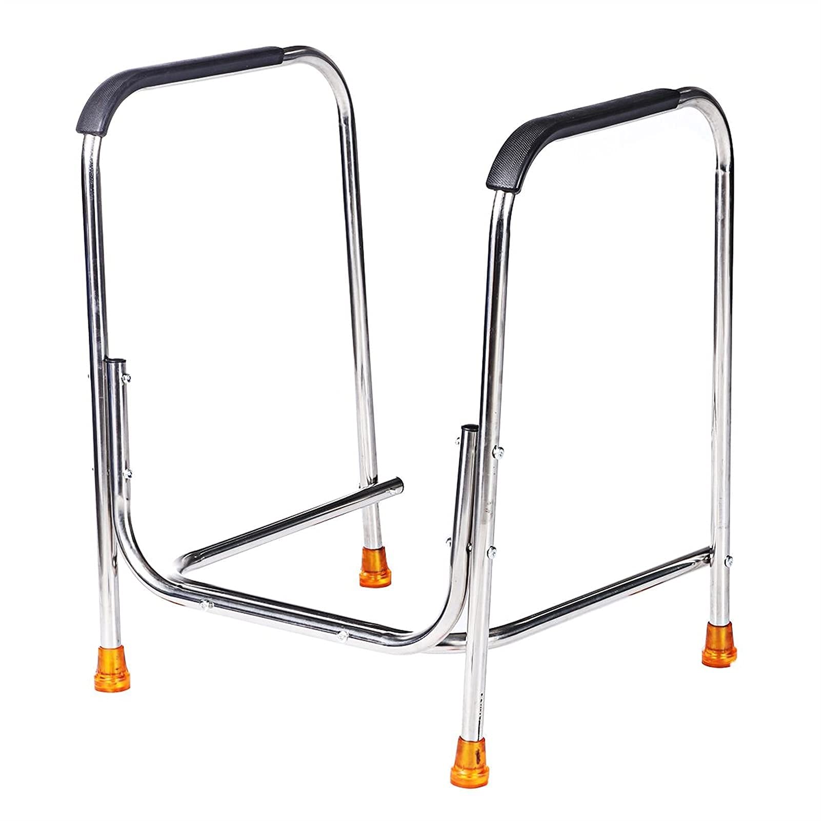 Cadres de toilette pour personnes âgées et barre de main en acier inoxydable 80kg