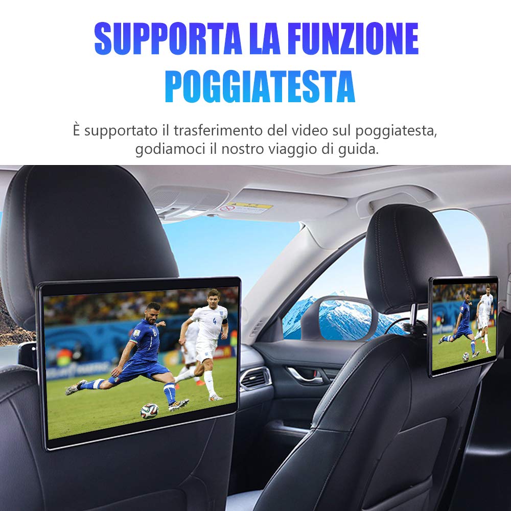 AWESAFE 7 Pollici Wince Autoradio 2 Din per Ford Focus Fiesta Kuga C/S-Max Fusion Transit Galaxy Mondeo (2005-2007) Car Radio con Bluetooth Vivavoce, CD DVD USB BT FM AM MirrorLink