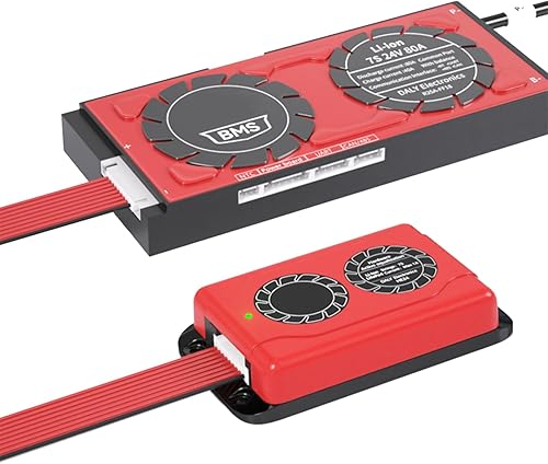 KuRkur Daly Smart Smart BMS Smart Active Balancer BMS Lifepo4 4S 12V 8S 12S 16S 24S 12V 24V 36V 48V 30A 60A 80A 100A 150A 200A Li-Ion Batería,