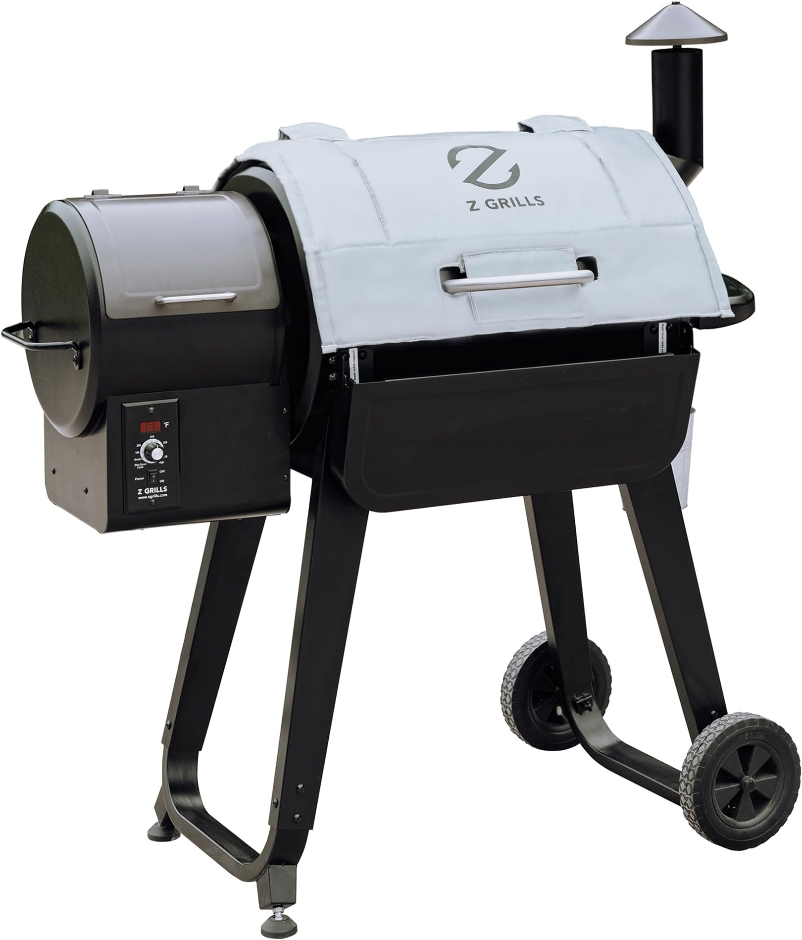 Z GRILLSThermal Insulation Blanket Fire-Resistant 3-Layer Construction for Enhanced Temperature Preservation, Pellet Savings, Snow Resistance and Waterproof - Ideal for Outdoor Grilling