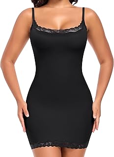 Slip Dress for Women Adjustable Spaghetti Straps Full Slips Under Dresse...