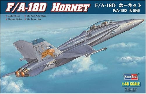 Hobby Boss HY80322 F/A-18D Hornet Kit de construcción de modelo de avión