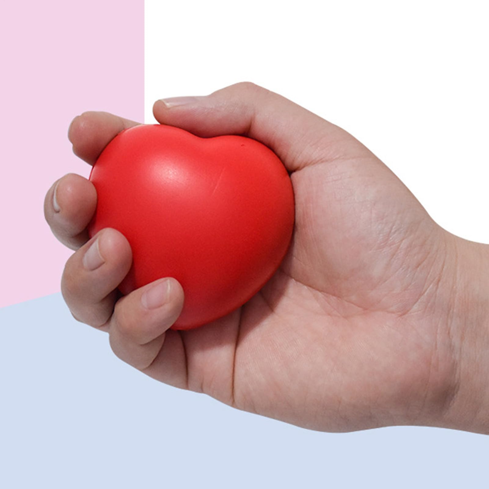 Palline Da Esercizio Antistress Per Mani Training per Singolo a Cuore | Palle Antistress Cuore Per Sollievo Dallo Stress, Riabilitazione Dita, Presa, Palla Spremere