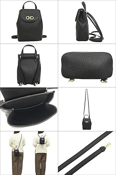 美品 サルヴァトーレ フェラガモ パッチワーク レザーリュック バック