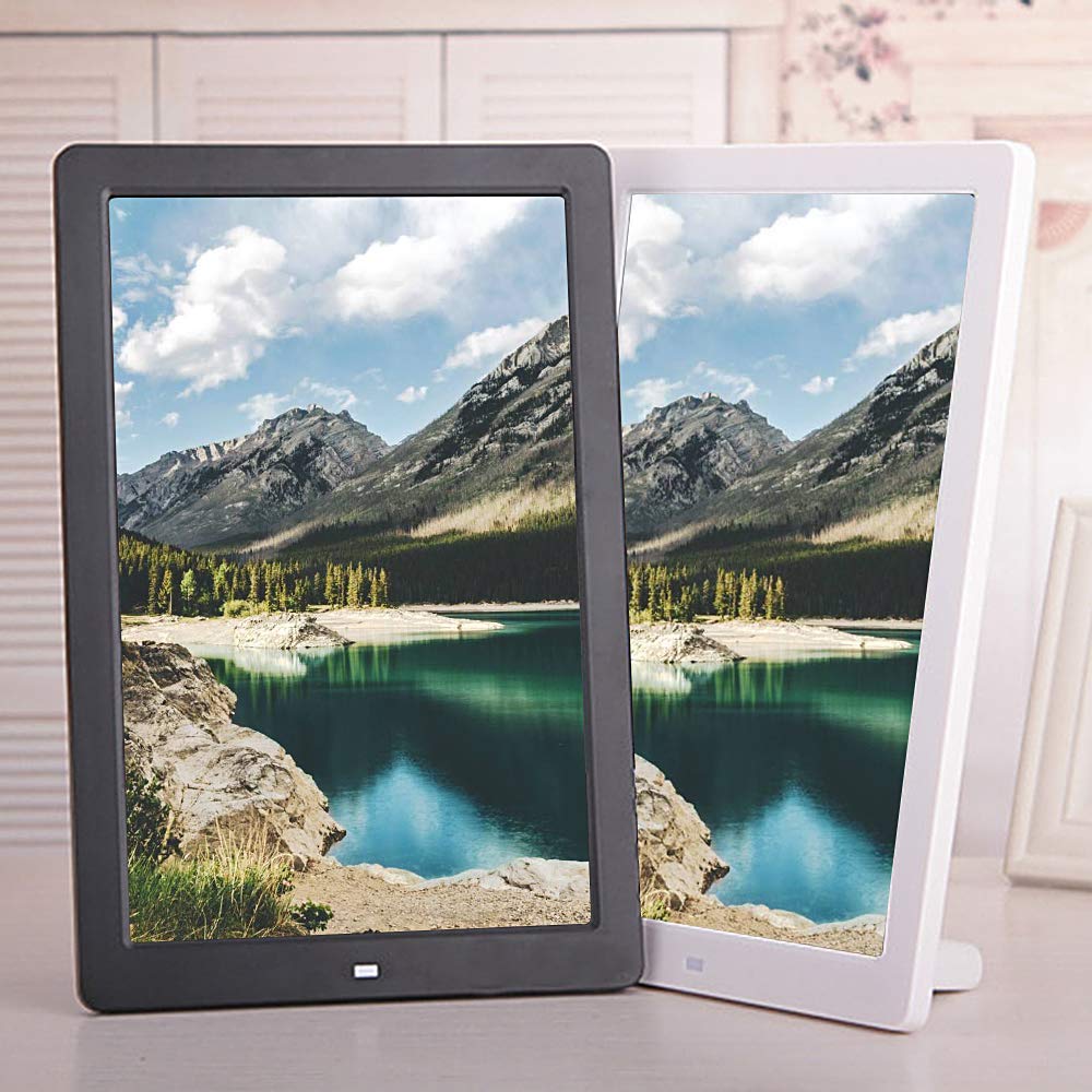 Cyfrowe ramki do zdjęć 12 cali Ekran pionowy HD Elektroniczny album fotograficzny Elektroniczny kalendarz ze zdjęciami wyświetlany jednocześnie Ekran pionowy LED