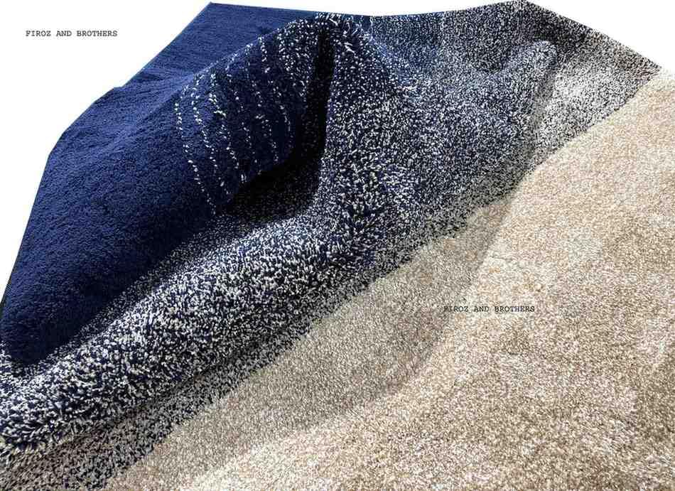 Image of F & B Rugs Luxurious Luck high Density Thick & Soft Shaggy Carpet Microfiber 2 Inch Pile Height 5 x 8 feet