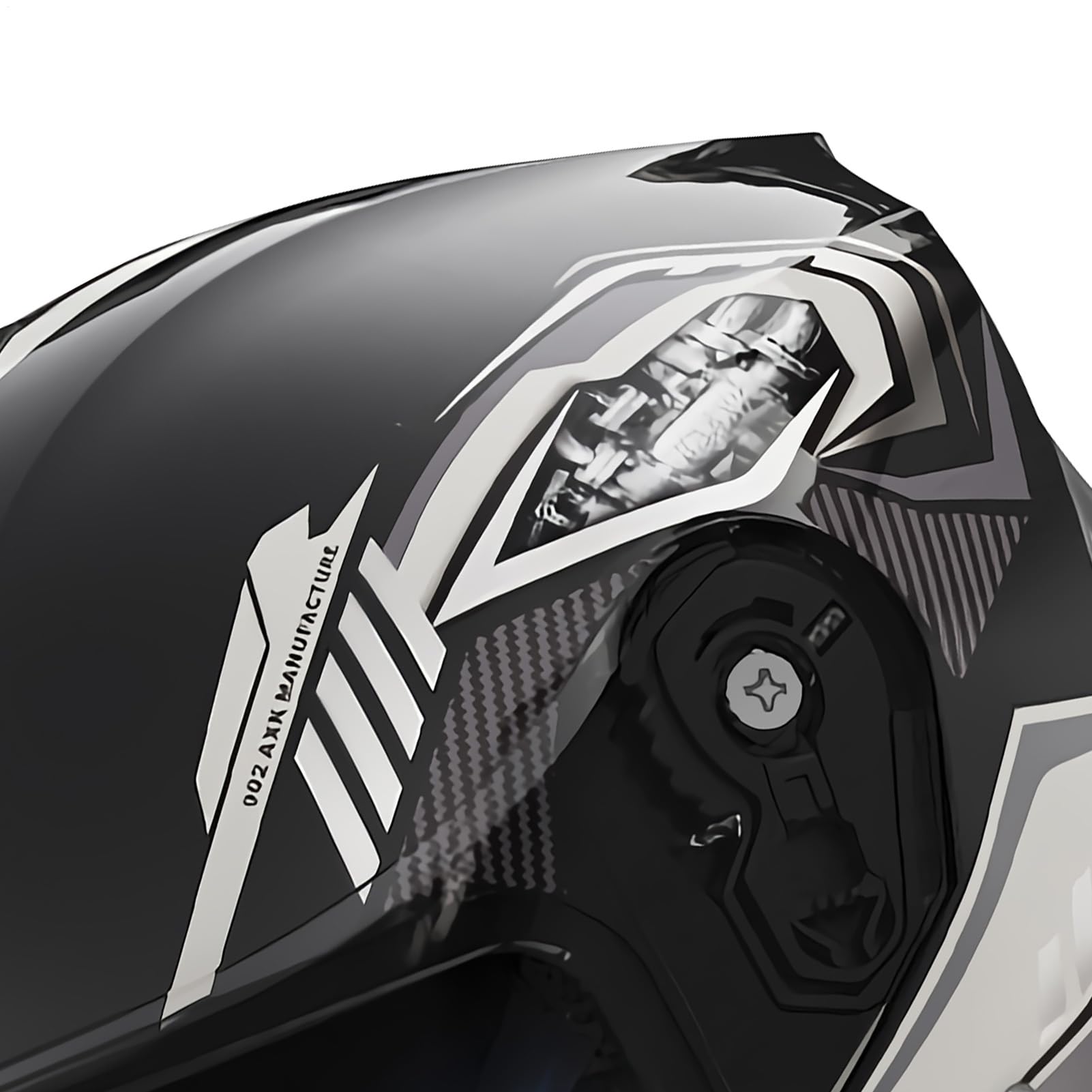 Casco de motocicleta de cara completa para motocross, con bufanda extraíble y visera ajustable, equipo de protección para montar con sistema de ventilación para bicicleta, esquí, nieve, ATV, scooter