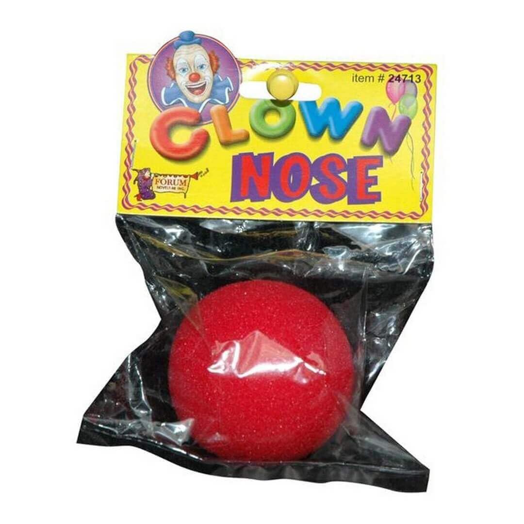 Forum Novelties Nose-Clown Regular Foam, Red, One Size