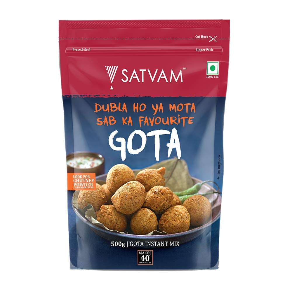 Satvam Gota Instant Mix, 500g | Gota Mix | Pakoda Mix (B07VR53GWT) Amazon Price History, Amazon Price Tracker