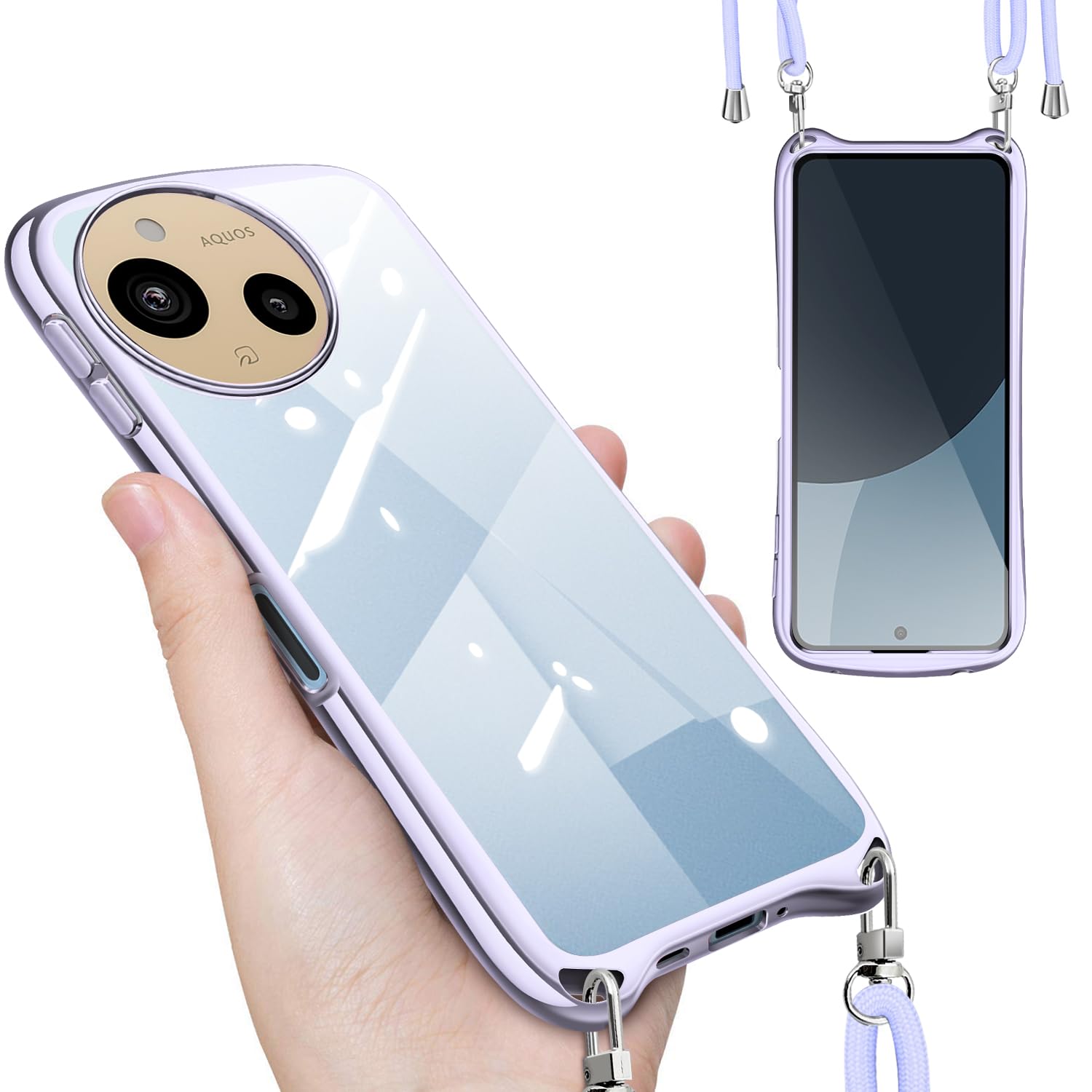 Amazon.co.jp: AQUOS sense10 SH-53F 用の ケース ショルダー 