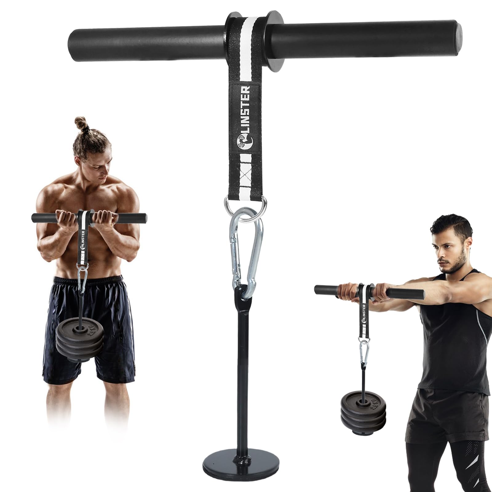 Blaster da polso e avambraccio, rullo da polso e rullo dell'avambraccio per l'allenamento con cinghia di nylon ultra forte, attrezzatura per il fitness per allenamento per la forza del braccio Attrezz