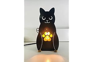Black Cat Wax Warmer: Spooky and Sweet Halloween Fragrance