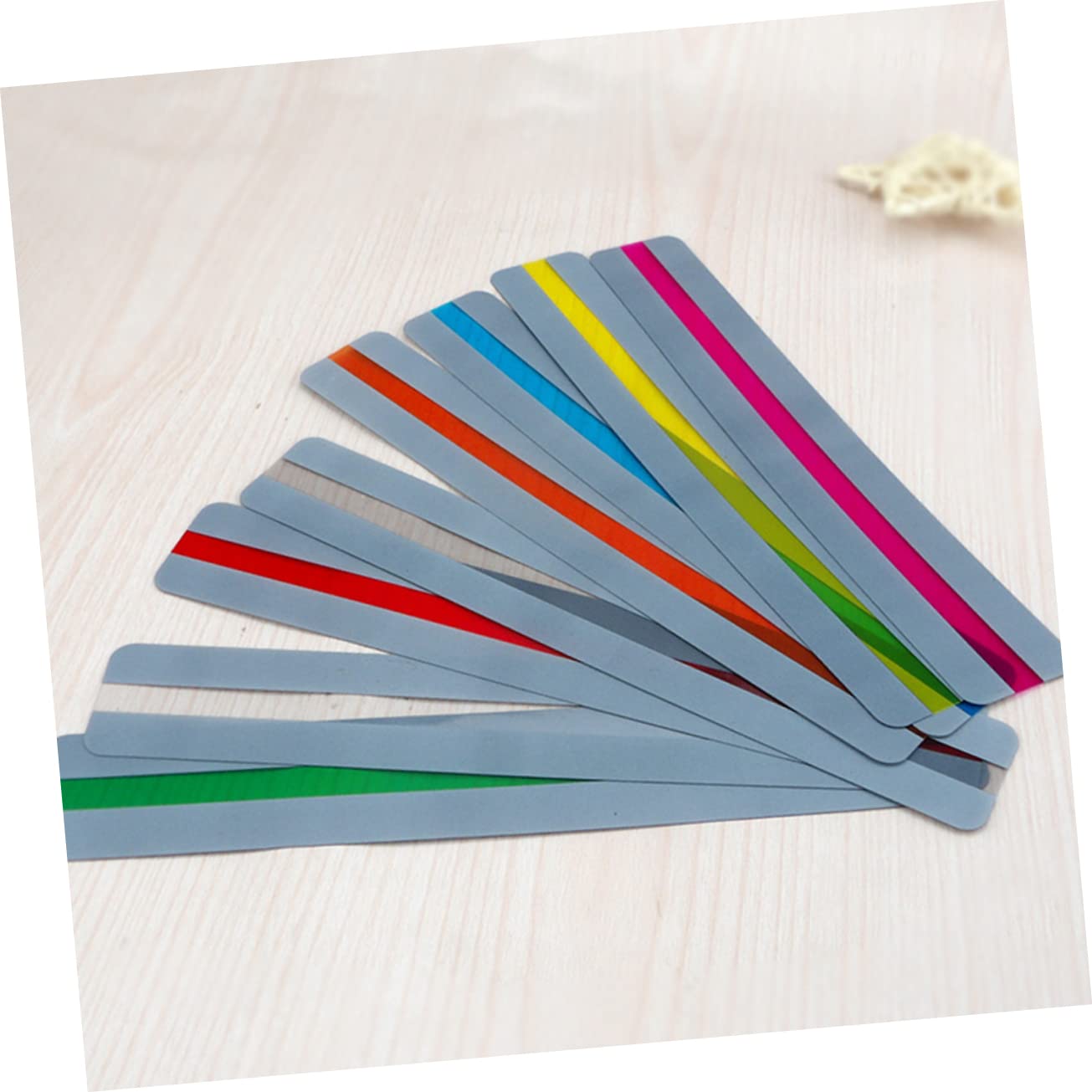 NUOBESTY 64stücke Transparente Pvc Lesezeichen Große Und Kreative Lesezeichen Für Dekoration Vielseitig Einsetzbar Für Hochzeiten Souvenirs Und -projekte