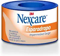 3M, Esparadrapo Impermeável Nexcare, Impermeável, Bege - 25 mm x 3 m