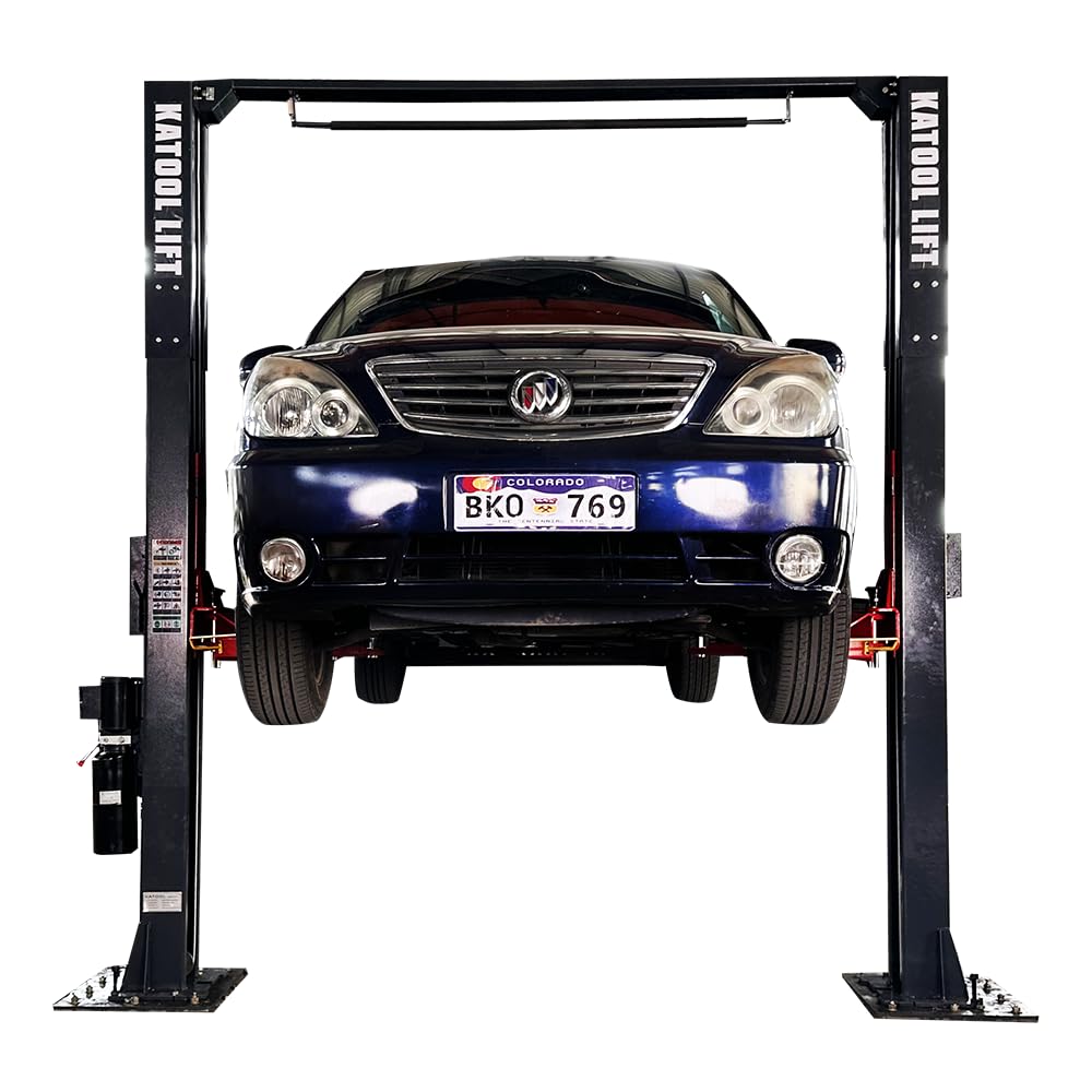 Motool 4.0HP 12000lbs Single Point Lock 2 Post Lift 220V AM120SD Car Lift Auto Lift Two Post Car Lift