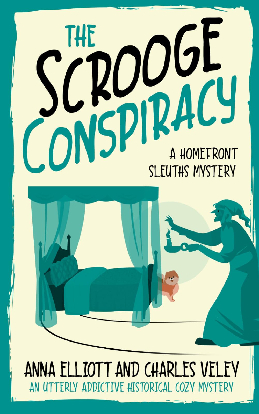 The Scrooge Conspiracy: A Homefront Sleuths Mystery (The Homefront Sleuths Cozy Mystery Series)
