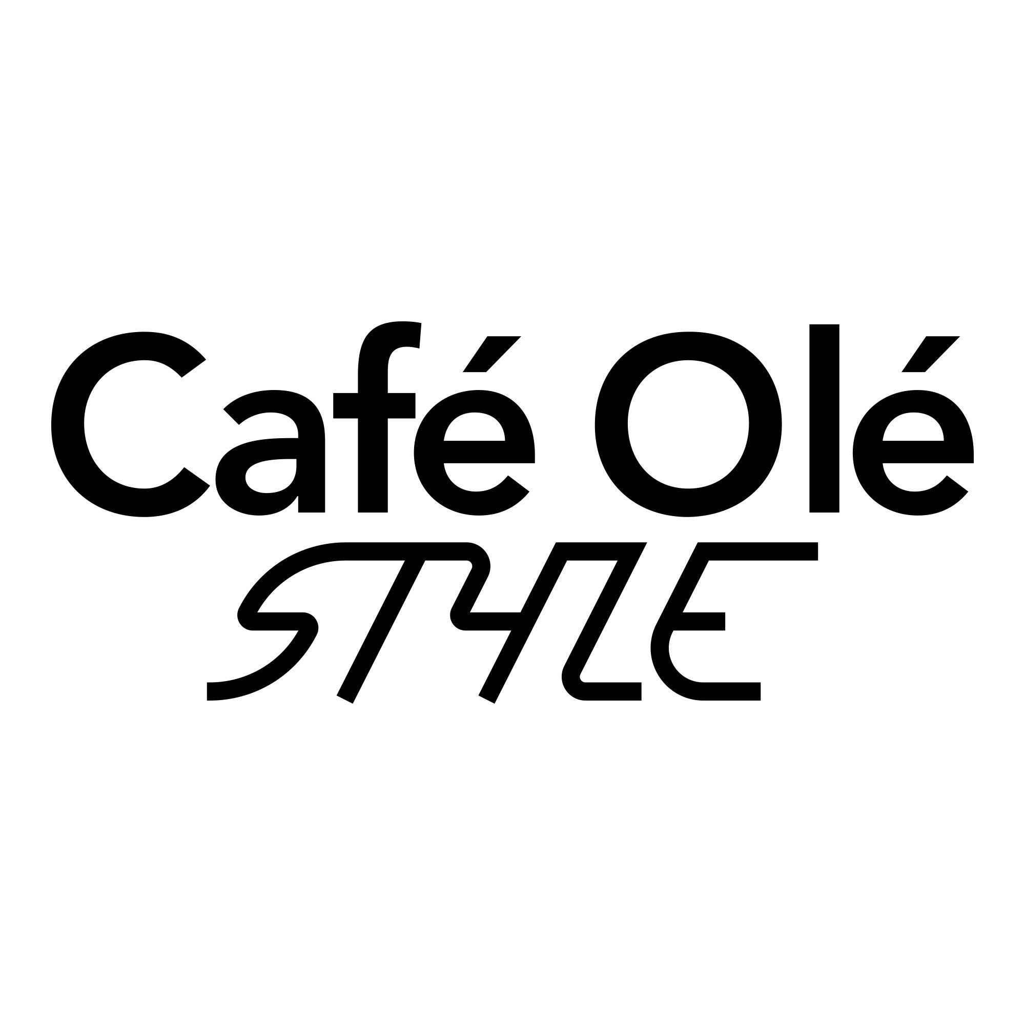 Café Olé Style Kawiarka, czarna, 600 ml / 2–3 kubki / 5 filiżanek do espresso, zaparzacz do kawy typu French Press, filtr z siatki ze stali nierdzewnej, korpus szklany