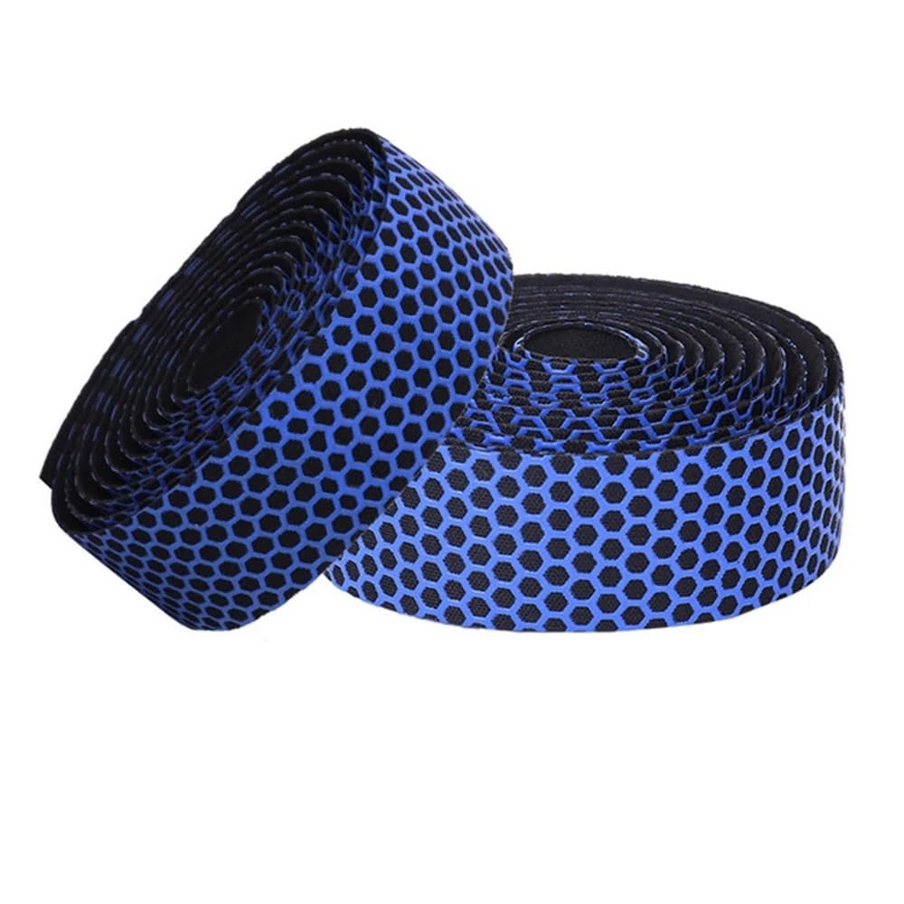 2PCS Anti-Slip Bike Lenker Band Stoßdämpfung Straße Fahrrad Anti-Vibration Wrap Radfahren Griff Gürtel(2)