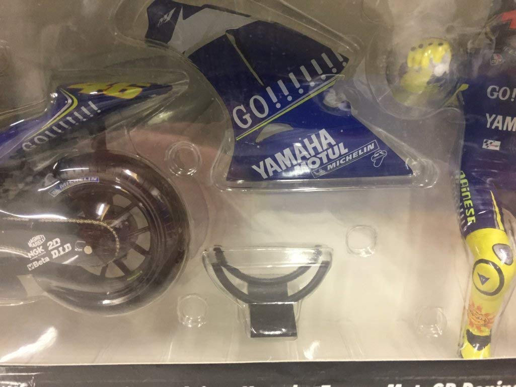 ミニチャンプス 1/12 ヤマハYZR-M1 2005 & V.ロッシ2005 ミニチャンプス ○ 1/12 ヤマハ 〓 YZR-M1 + フィギュア / V