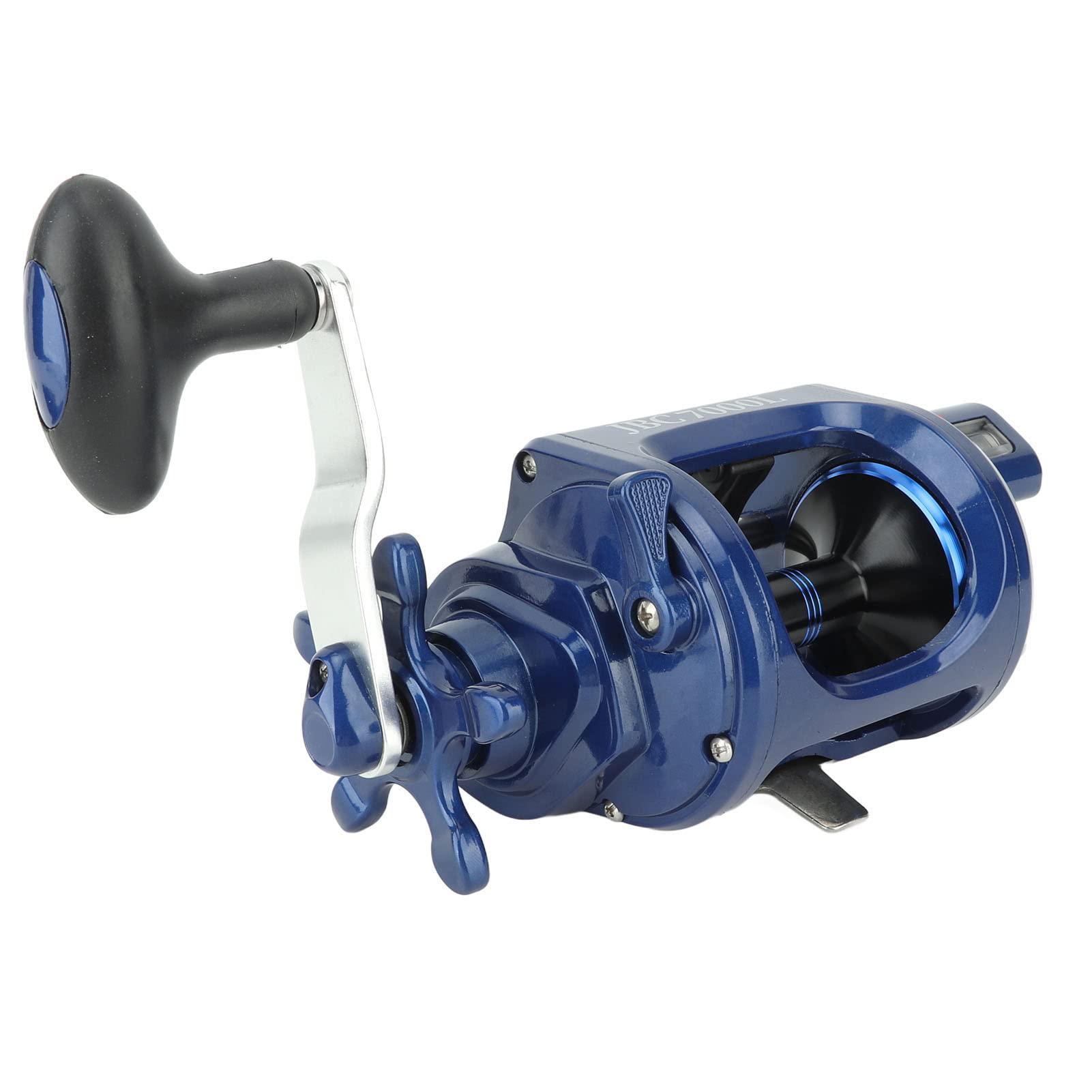 Mulinello da pesca HaloVerde in acqua salata con controllo del freno magnetico per lanci stabili, dotato di display della quantità di avvolgimento, mulinello da pesca Baitcasting