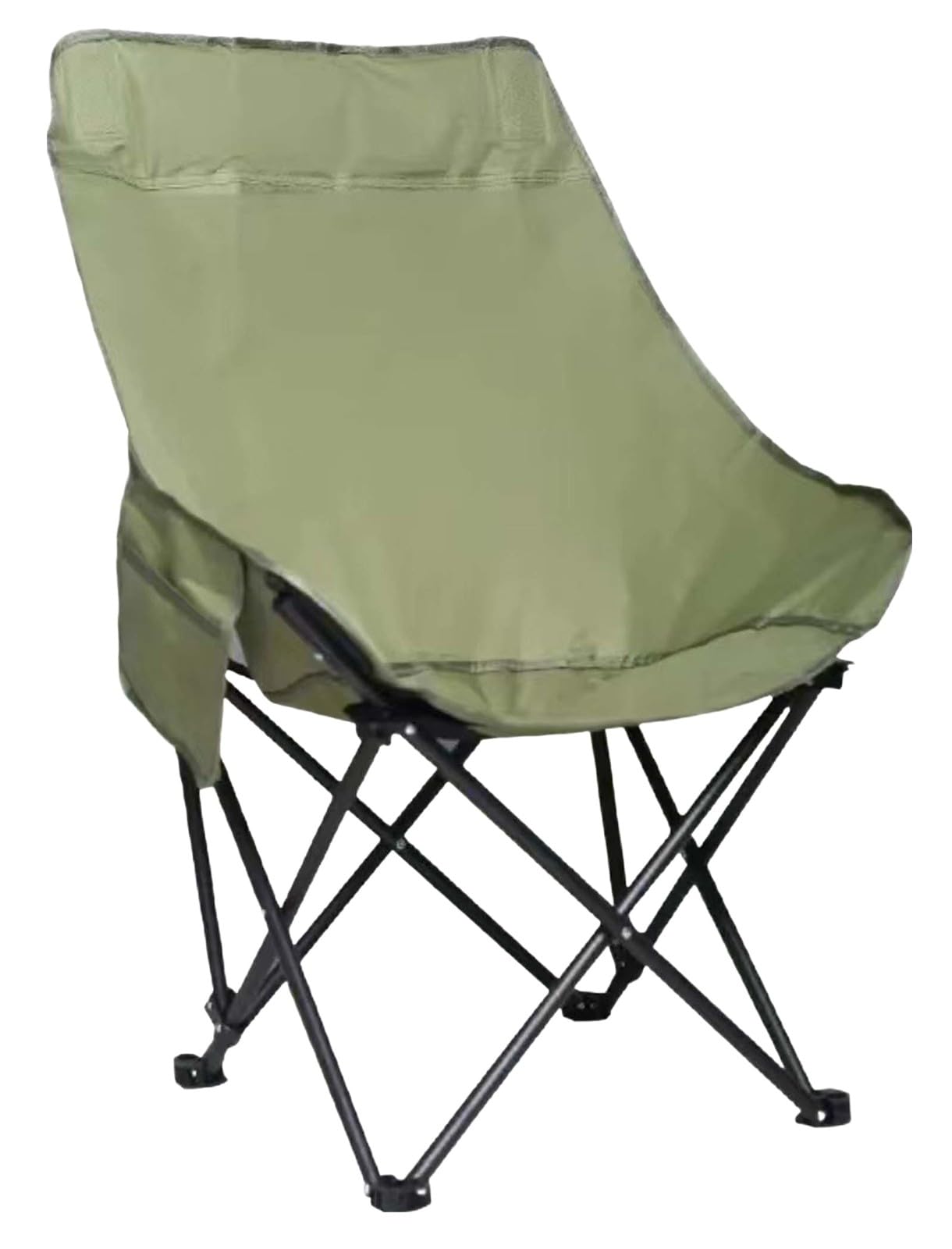 Chaise de camping pliante rembourrée pour le jardin et la pêche