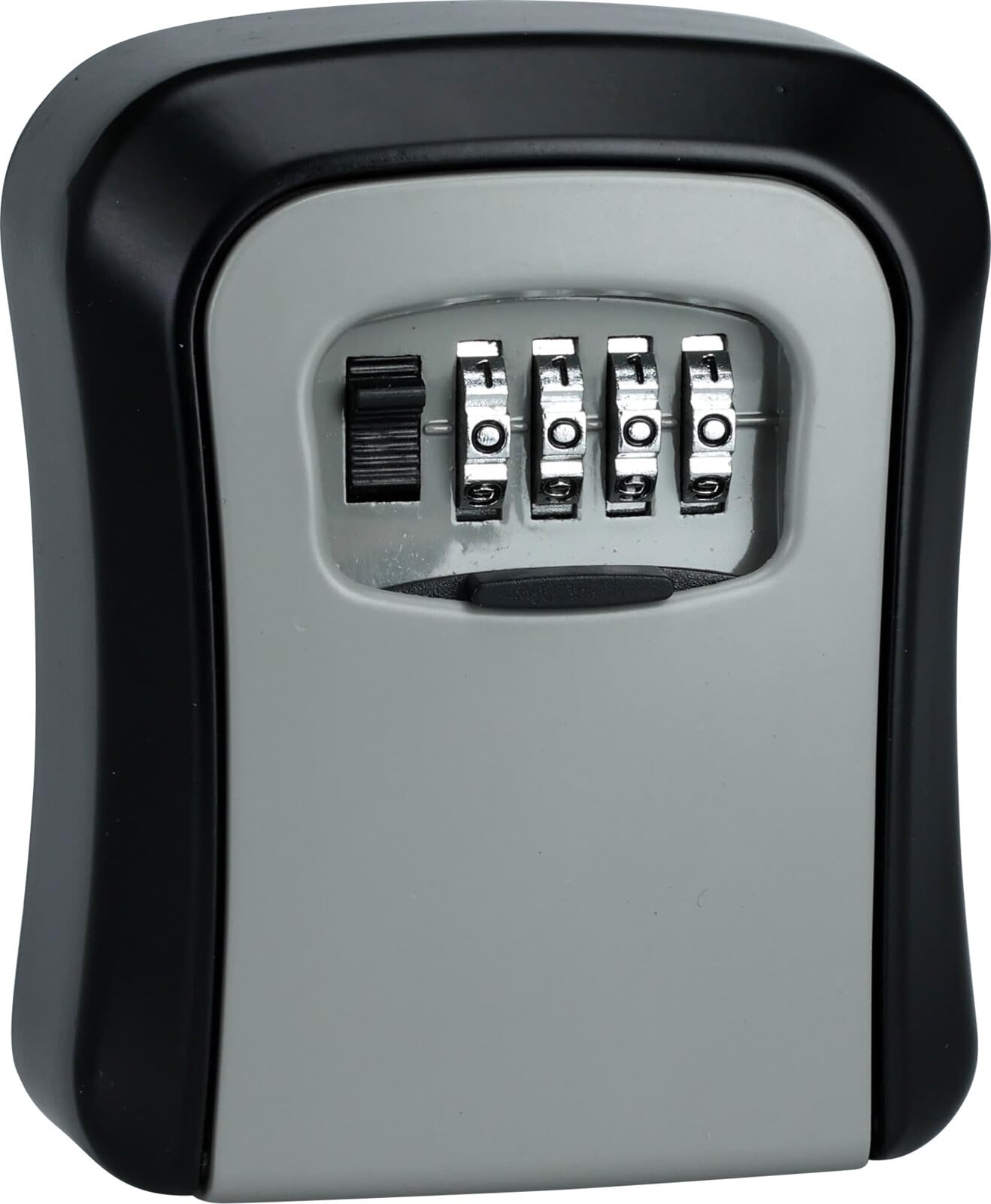 ABRUS - Key Safe Box Wall Mounted 4 Digit Combination Lock Heavy Duty Security Cabinet 1 Pack