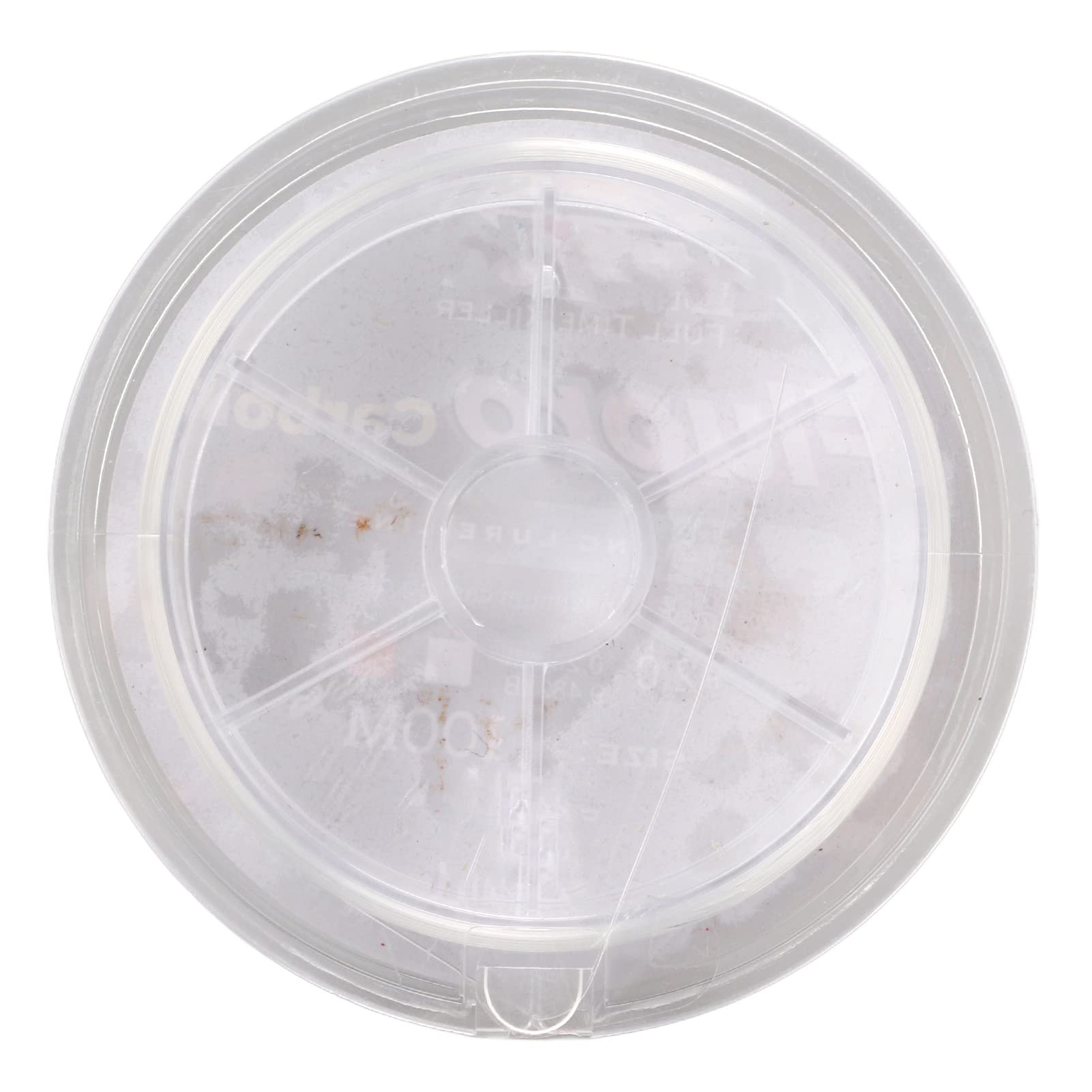 Lenza Da Pesca In Nylon Monofilo - 100 Metri, 0.2mm, 3.3KG, Trasparente Per Mare E Fiume