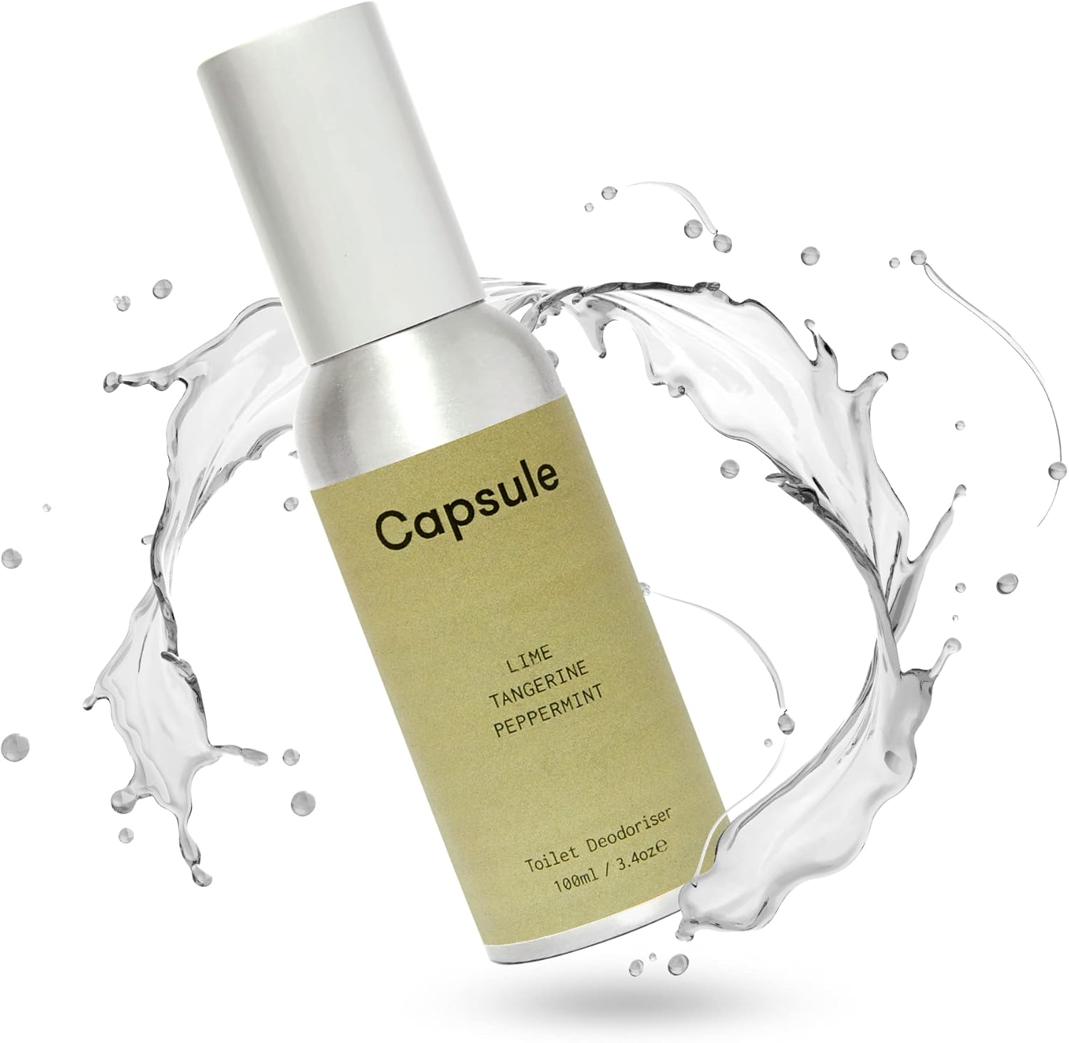 Capsule Air Freshener Spray for Before and After Toilet Use, Potent