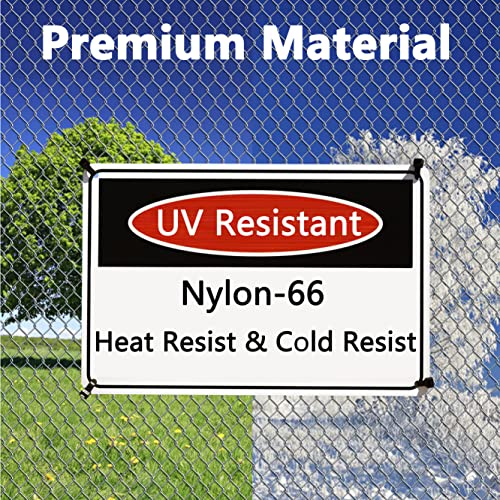 Black Zip Ties Heavy Duty 20 Inch Outdoor, 250Lb Extra Large Cable Tie Wraps Long Plastic Wire Ties Wide Big Strong Thick Zipties 40 Pack #TOP4