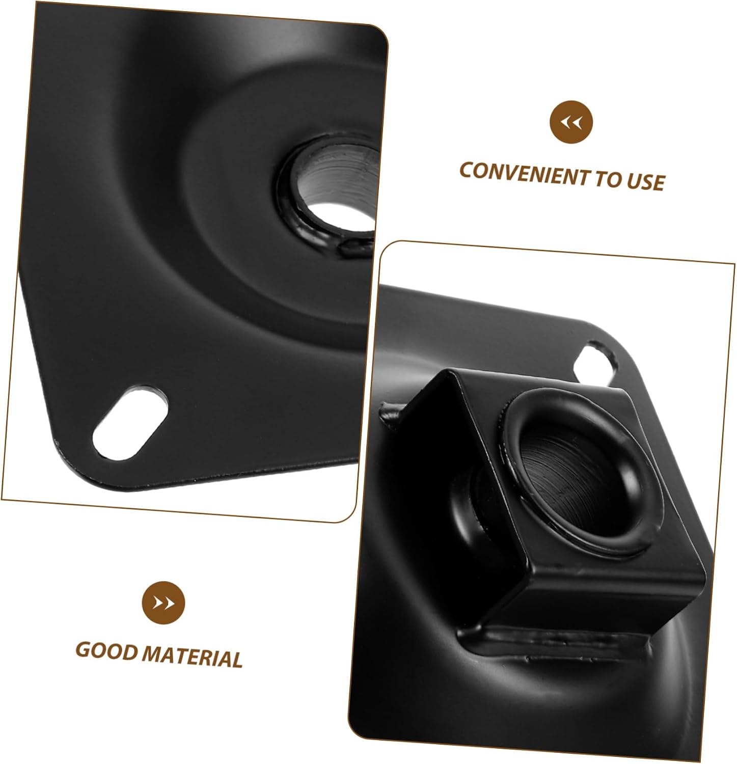 Salon Chair Connector Chair Repair Part Hydraulic Connector Swivel Base for Sturdy Accessory