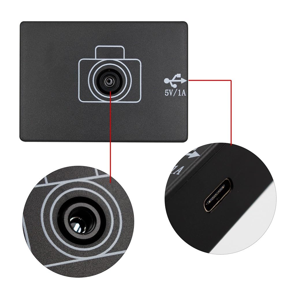 MLX90640 Cámara termográfica con pantalla LCD de 1.8 pulgadas, -40 a 300 para rango, frecuencia de actualización de 8 Hz, alimentación USB, reparación electrónica y diagnóstico