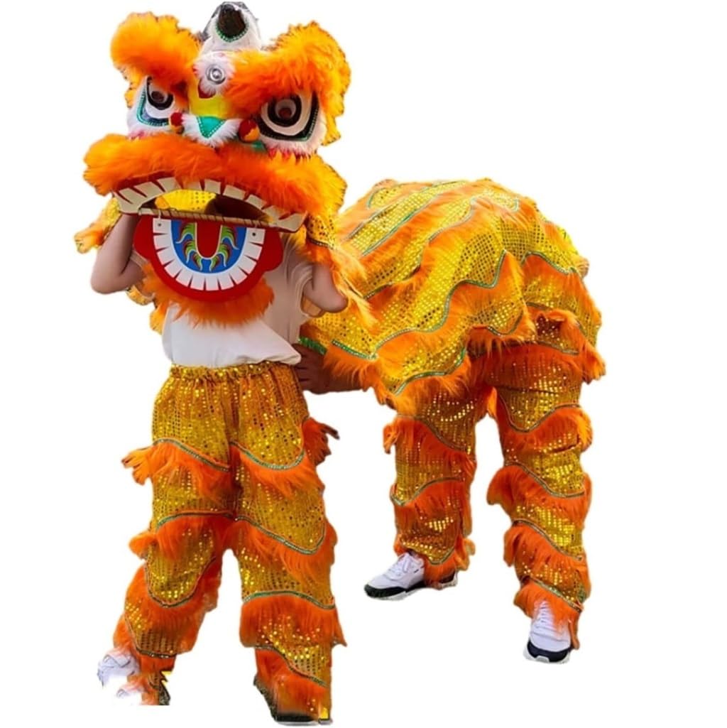 Amazon.co.jp: 獅子舞 中華服 中国 9 インチ 獅子舞 中国の旧正月 屋外