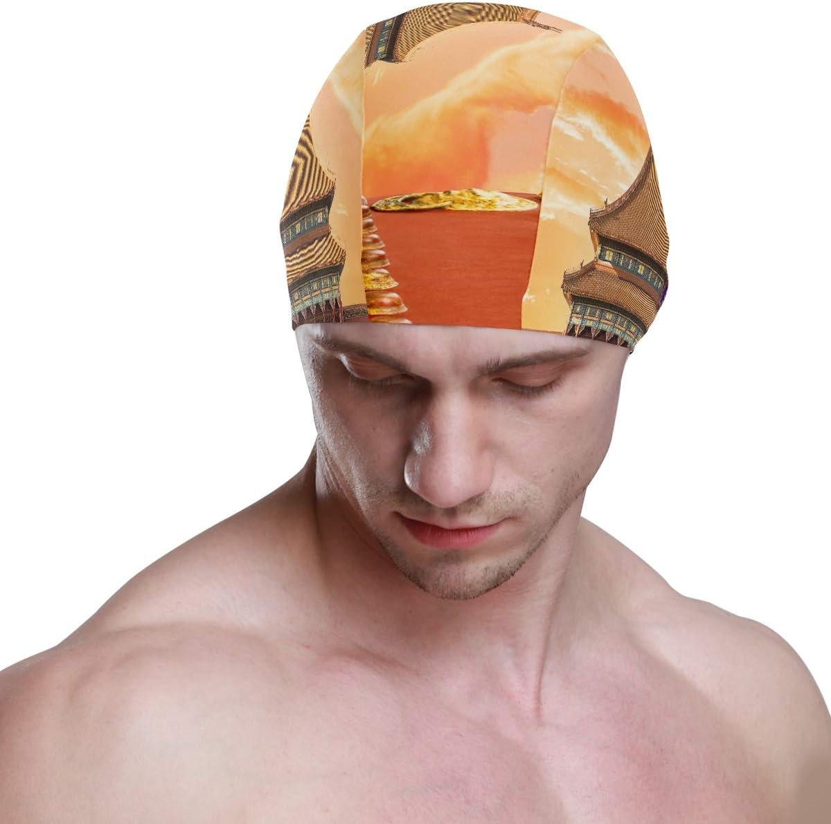 cuffia da bagno per donne che nuotano