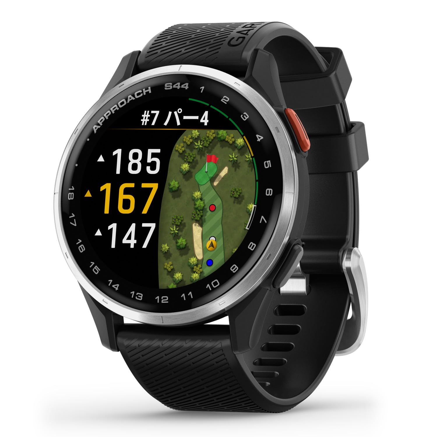 購入不可❗️s44です。 Amazon | ガーミン(GARMIN) Approach S44 Black ゴルフに特化した
