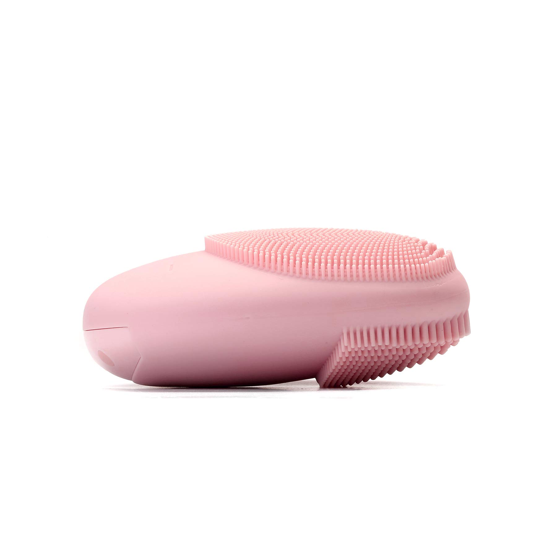 Cepillo de limpieza facial vibrante sónico de Yasmeen Skin care Co. recargable para el rostro y el acné, antienvejecimiento y masajeador facial