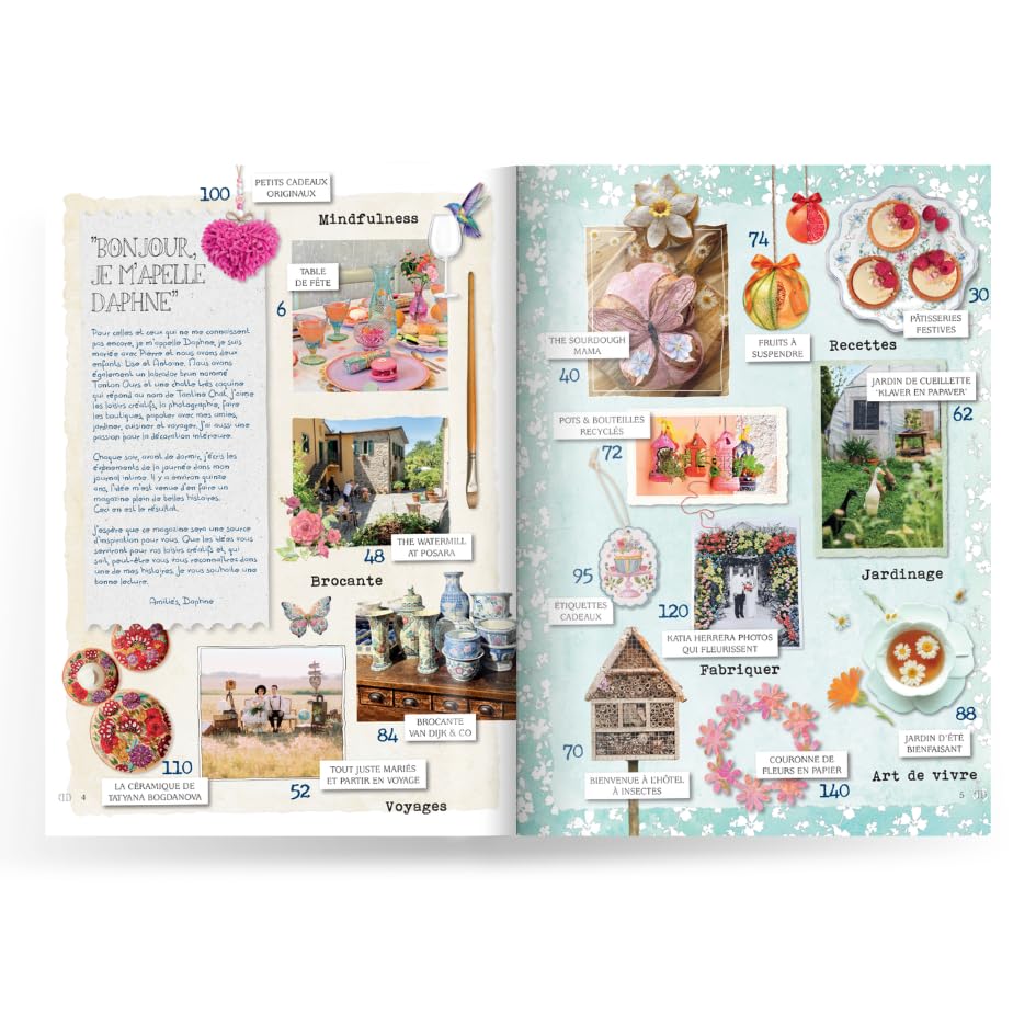 Daphne's Diary Magazine #4 2026 (Français) | Magazine créatif | 128 pages