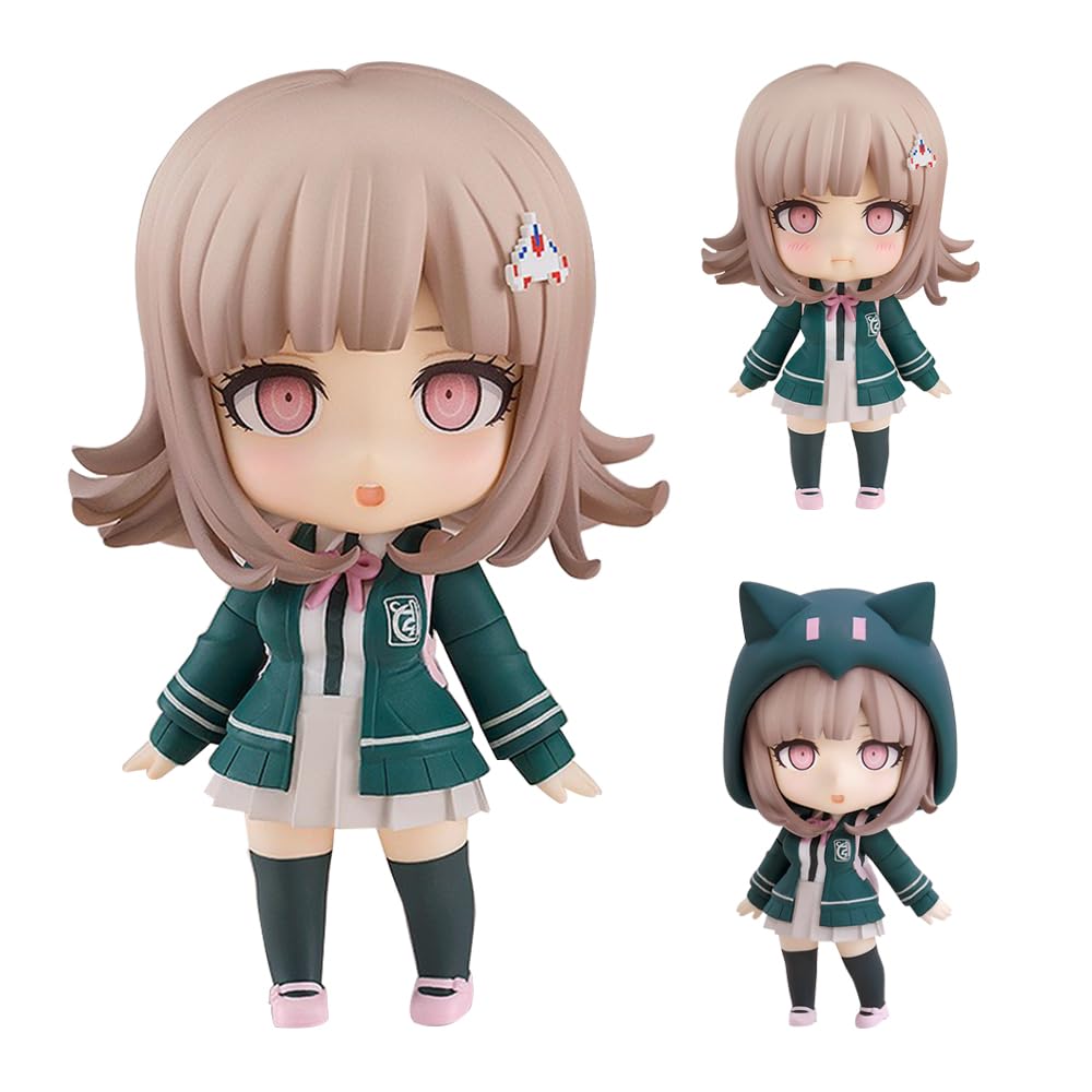 Xinchangda Nanami Chiaki Figures Nanami Chiaki Anime Action Figure Statues Accessories Replaceable PVC 10CM Action Girl Figurine Collectible Model Indoor Decoration Ornaments Gifts — image 1