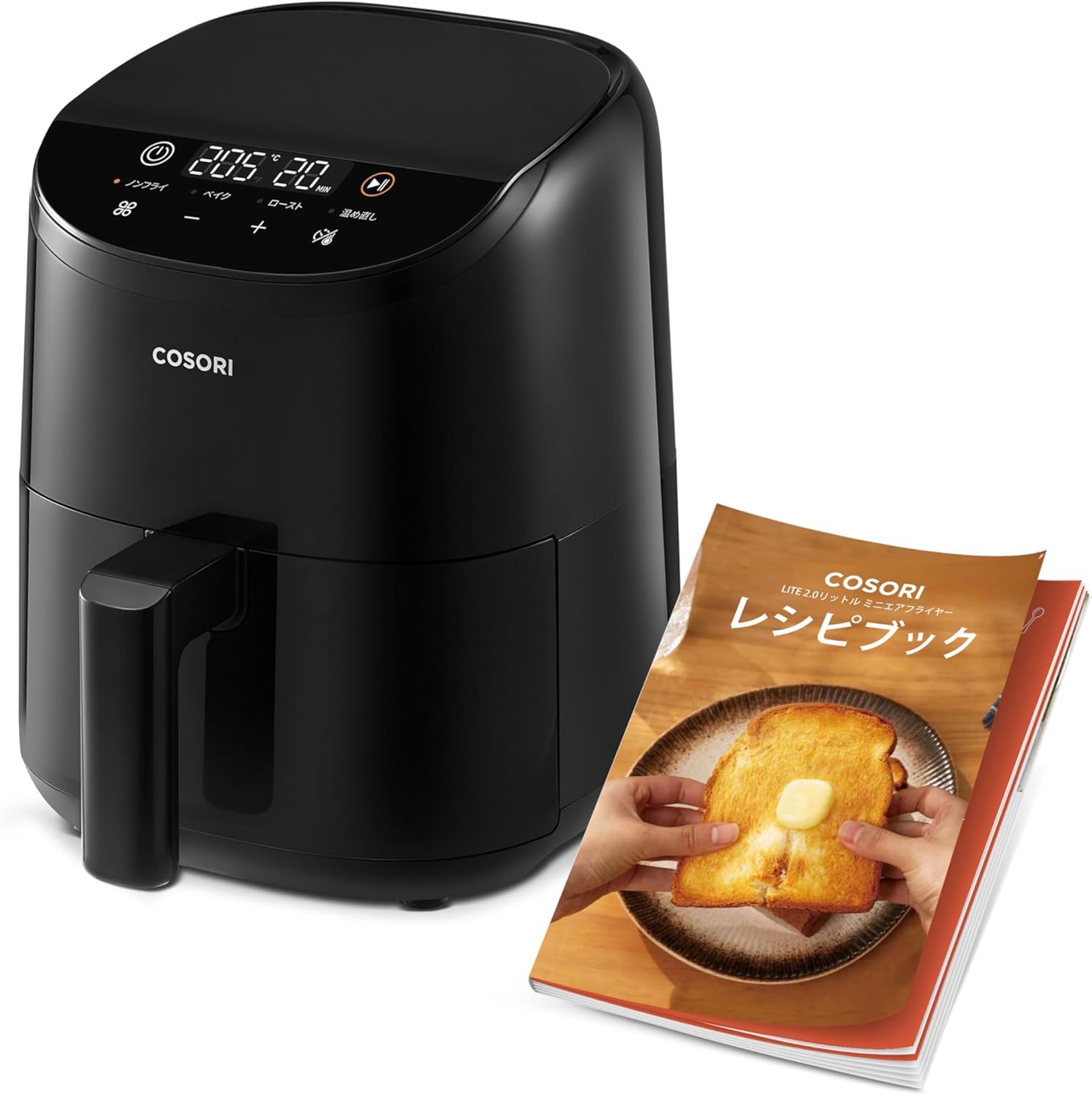 Amazon.co.jp: COSORI ノンフライヤー 2L 一人用 エアフライヤー 